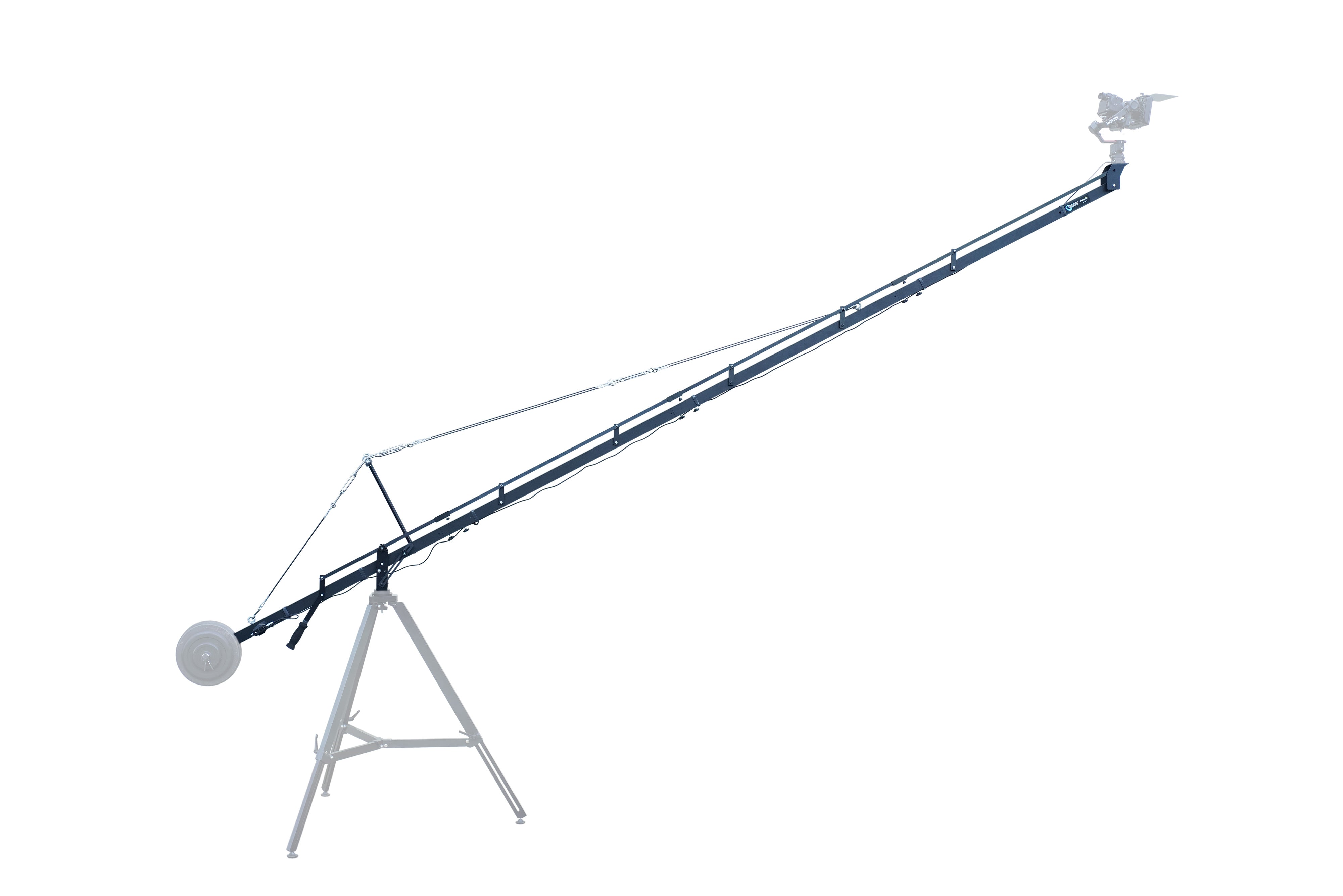 Orion DVC210 Camera Jib Crane with two 4 ft Extensions (16 ft Total Length)