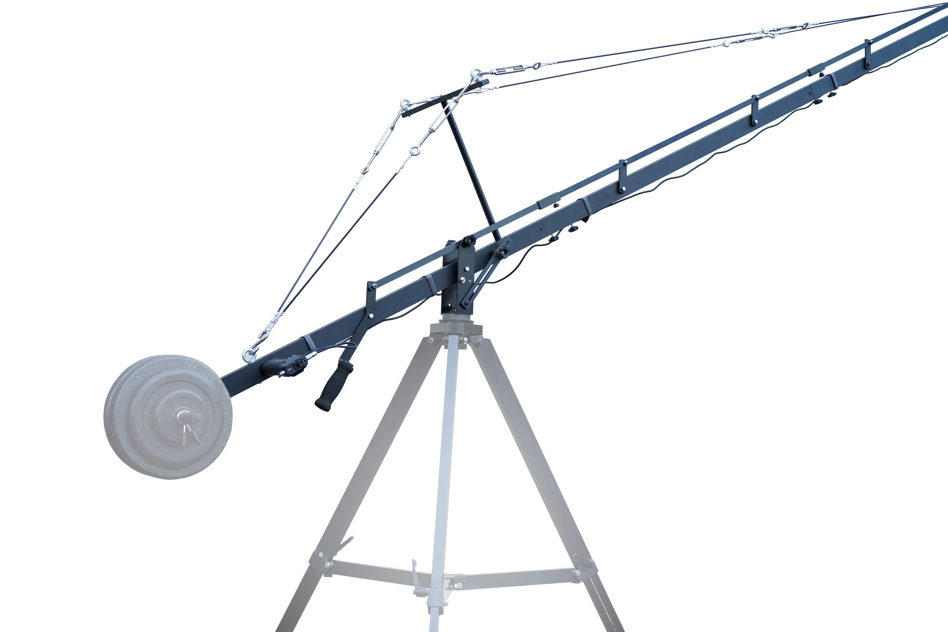 Orion DVC210 Camera Jib Crane with two 4 ft Extensions (16 ft Total Length)