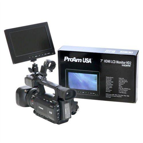 Open-Box SALE 7 inch Iris Pro 1080i Compatible HDMI LCD Monitor (P7HD2) - PRODUCTS