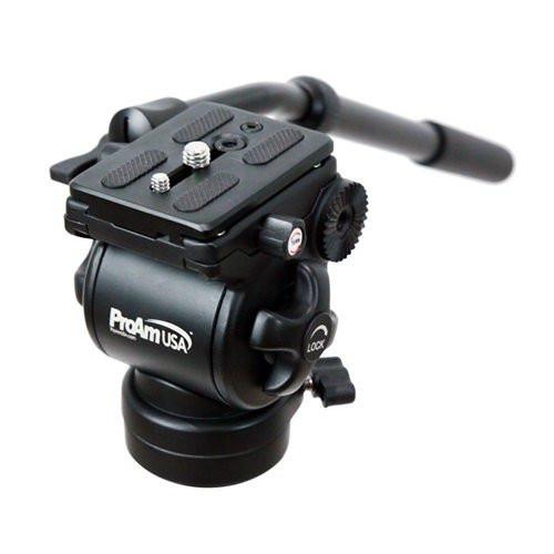Open Box ProAm USA Professional Fluid Tripod Head - 3/8 Mount - PRODUCTS