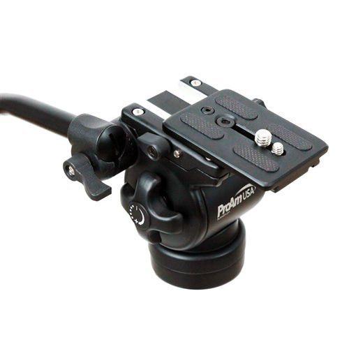 Open Box ProAm USA Professional Fluid Tripod Head - 3/8 Mount - PRODUCTS