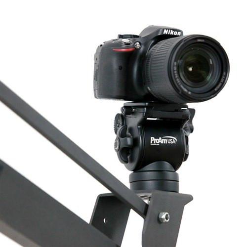 Open Box ProAm USA Professional Fluid Tripod Head - 3/8 Mount - PRODUCTS