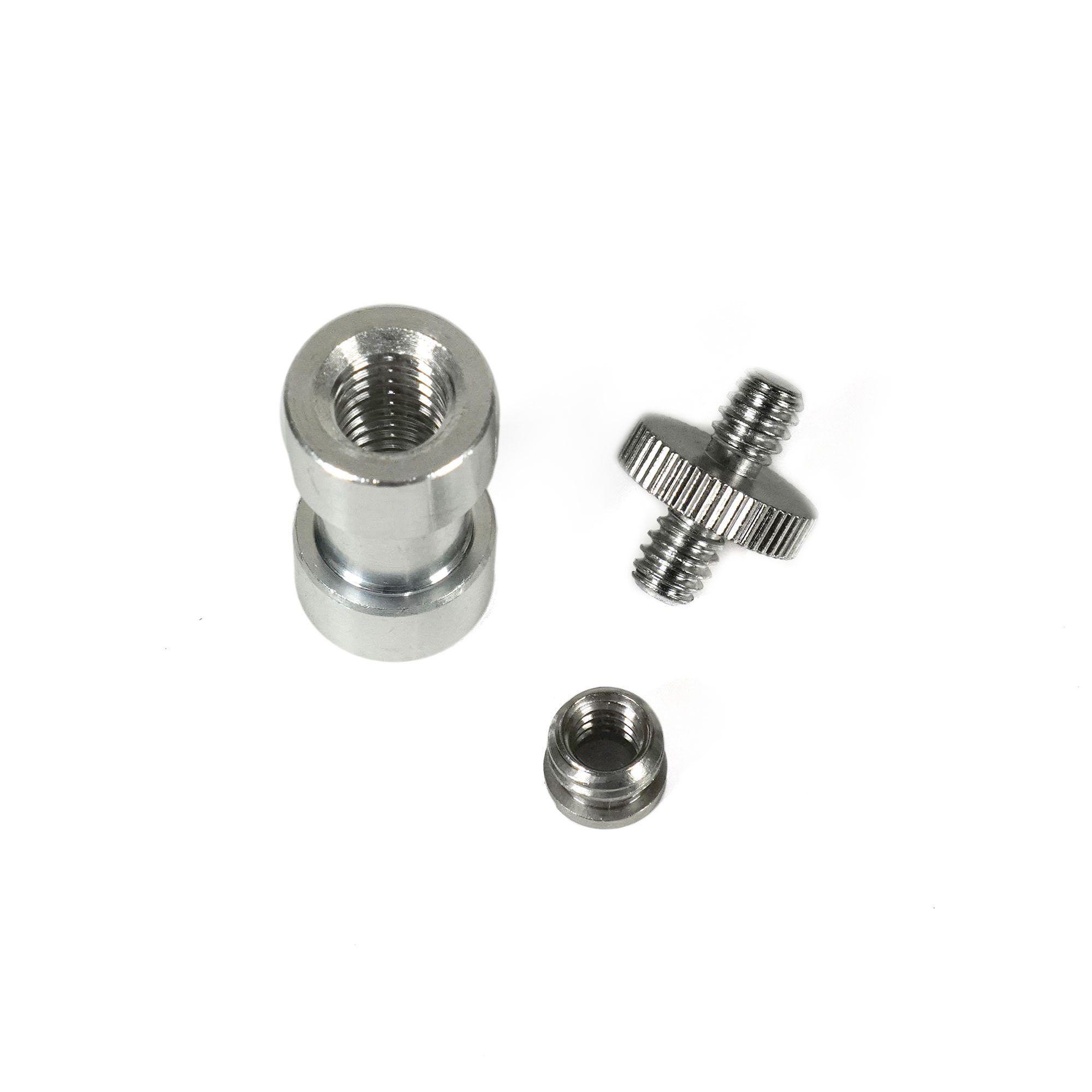 6 Sets of Light Stand Spigot Adapters, Screw Adapters & Thread Converter Rings -