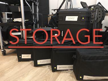 Organize Your Shoots with Ample Storage!