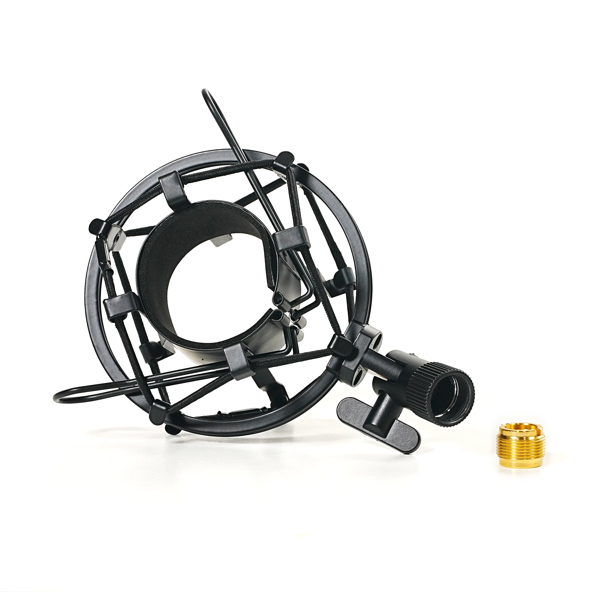 Basic Shock Mount for Shotgun Microphones fits 5/8 and 3/8 Inch Boom Poles