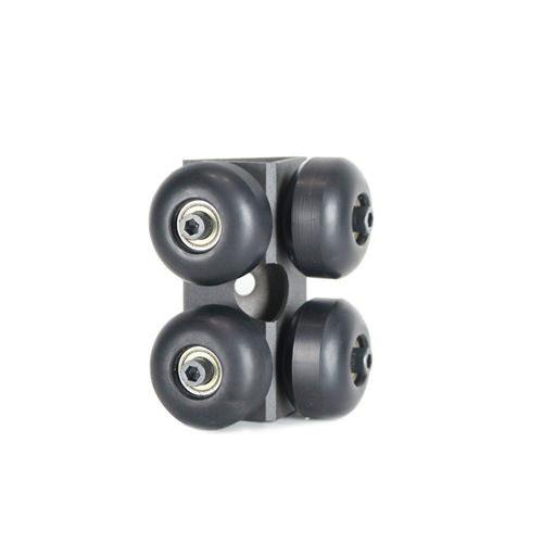 SolidTrax Universal Track Dolly DIY Wheels - Set of 4 - Works with Modus System - PRODUCTS
