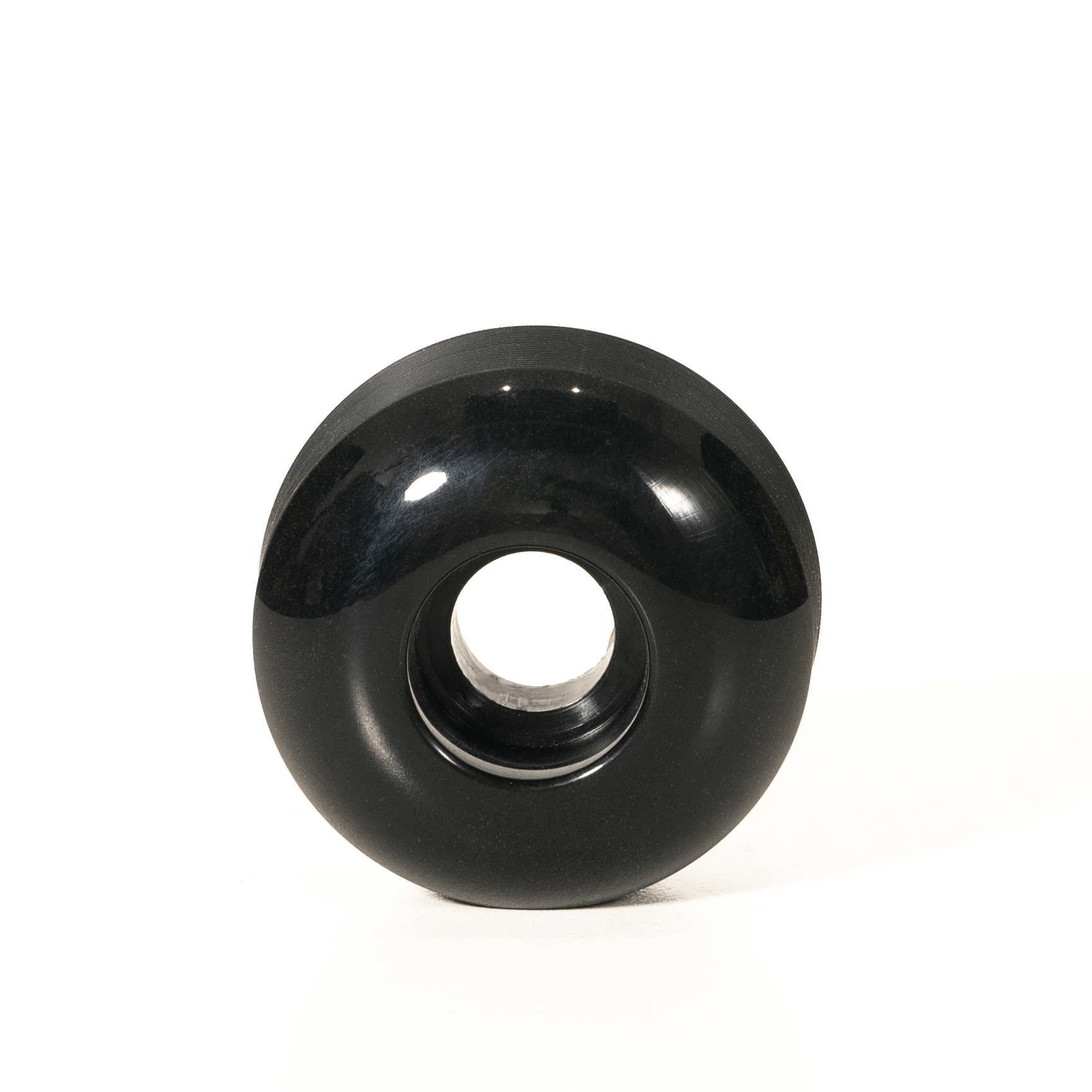 Set of 4 New Blank Black 52mm X 32mm Skateboard WHEELS 95A
