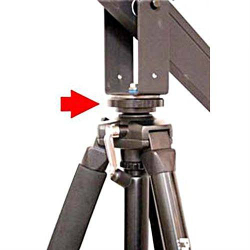360 Degree Pan Lockable Bearing Mount to 3/8 Inch Tripod Legs - PRODUCTS