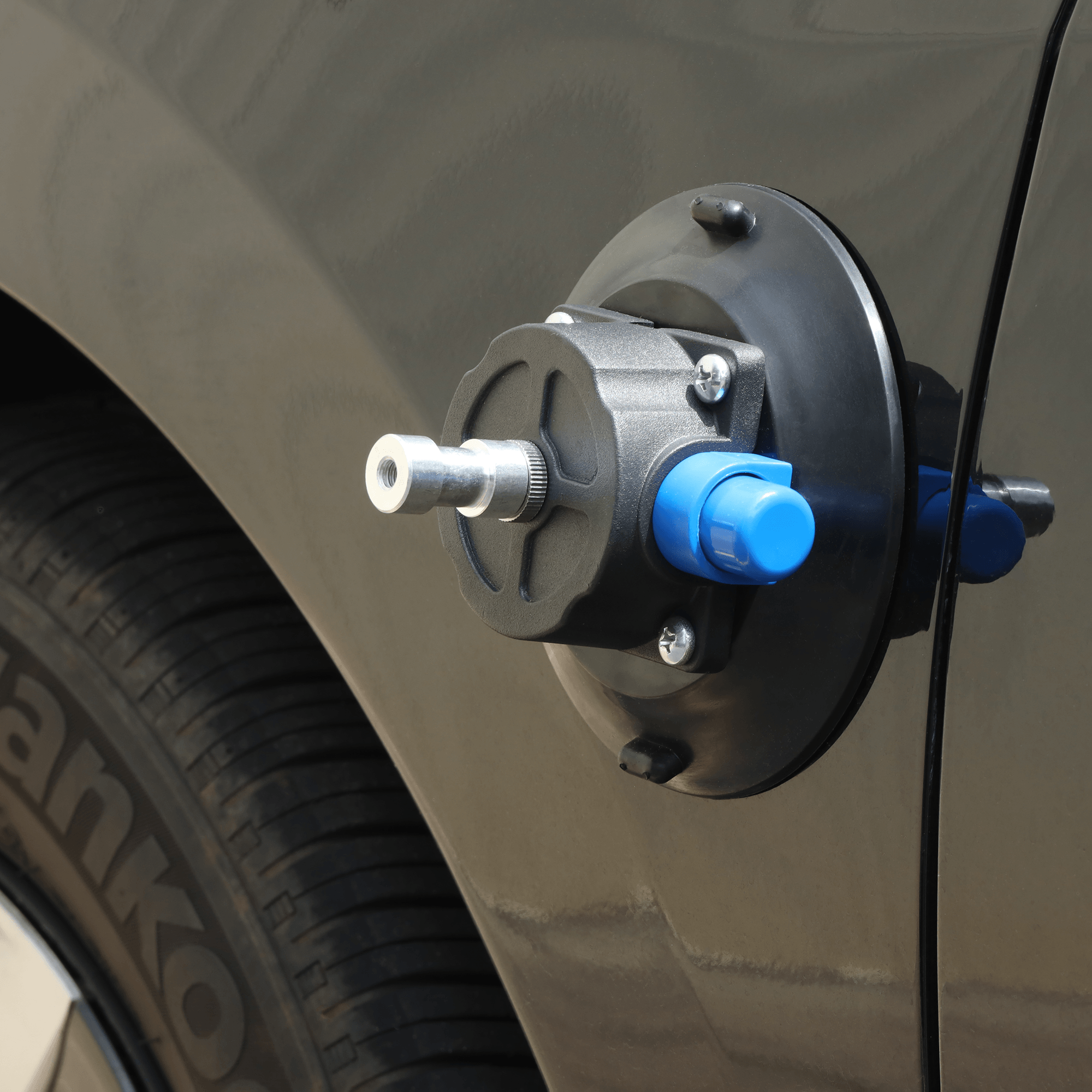 Single Suction Cup, Pump Active Camera Mounting Base for Cars & Vehicles