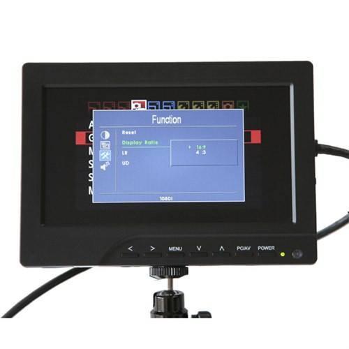 Open-Box SALE 7 inch Iris Pro 1080i Compatible HDMI LCD Monitor (P7HD2) - PRODUCTS