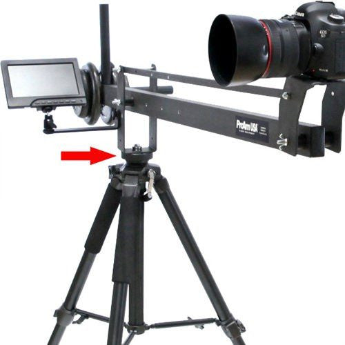 Pro Tripod and 3/8 Inch Panning Bearing Mount - PRODUCTS