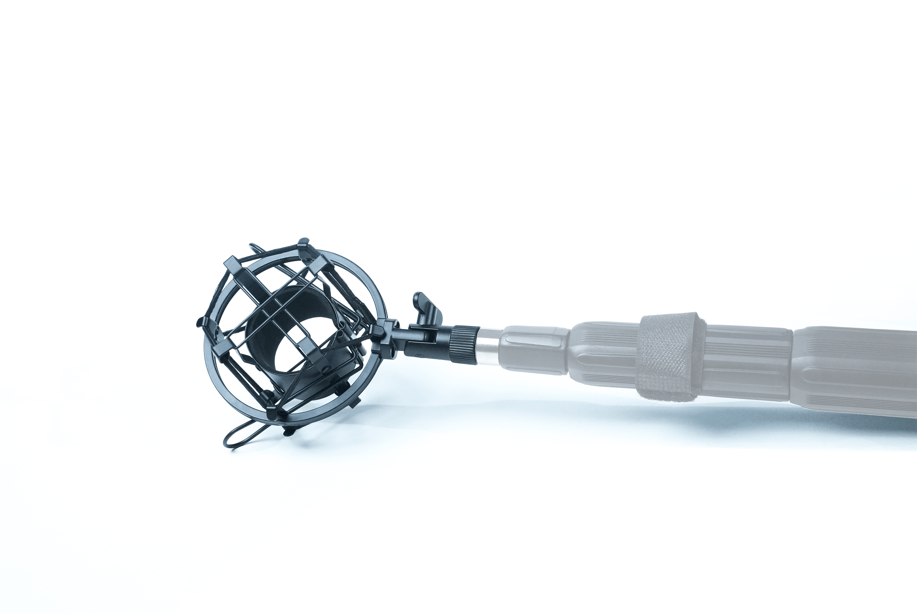 Universal Shock Mount for Shotgun Microphones fits 5/8 and 3/8 Inch Boom Poles