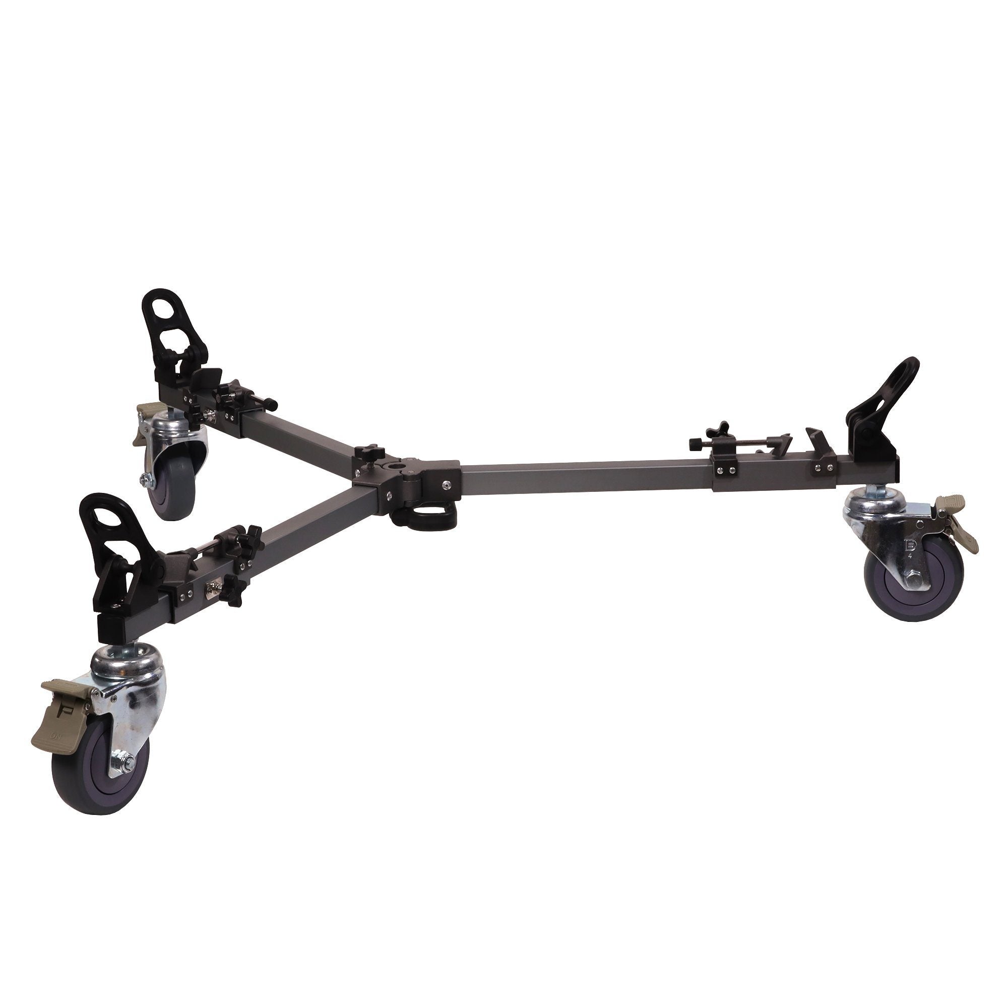 Heavy Duty 3 Inch Wheeled Professional Tripod Dolly V2, Supports 100 lbs.